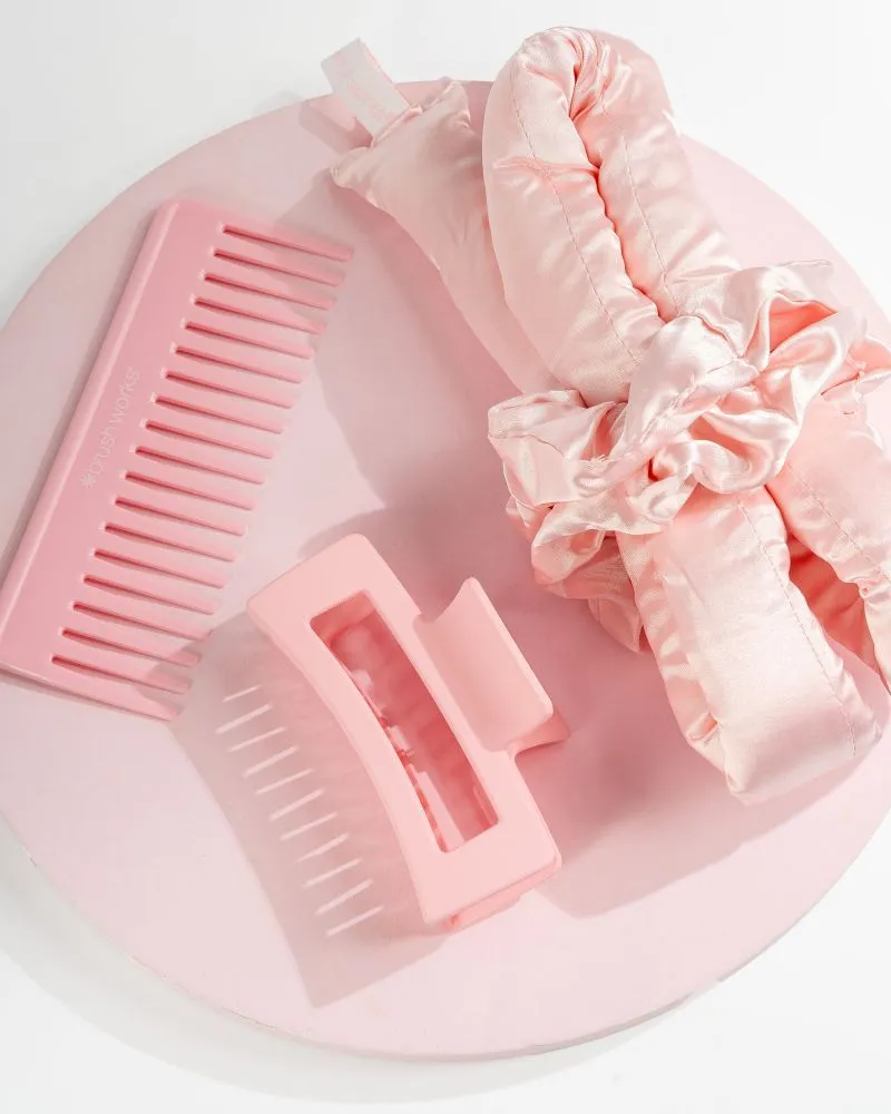 Brushworks Heatless Hair Curling Set