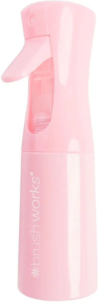 Brushworks Continuous Mist Spray Bottle Pink