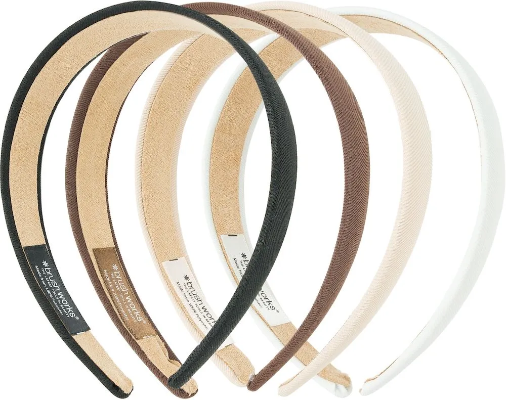 Brushworks Classic Headbands (4pcs)