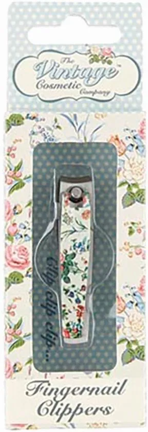The Vintage Cosmetic Company Fingernail Clippers Floral