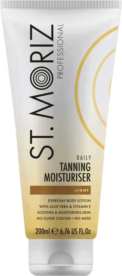 St. Moriz Professional Daily Tanning Moisturiser (200mL) Light