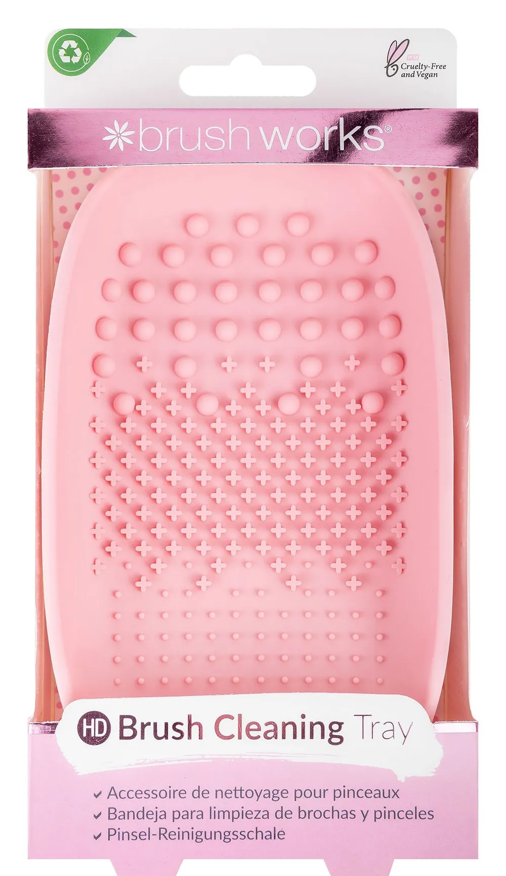 Brushworks Makeup Brush Cleaner Tray