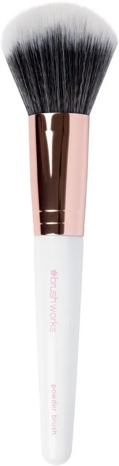 Brushworks White & Gold Powder Brush
