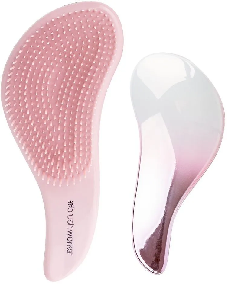 Brushworks Detangling Hair Brush Duo Set