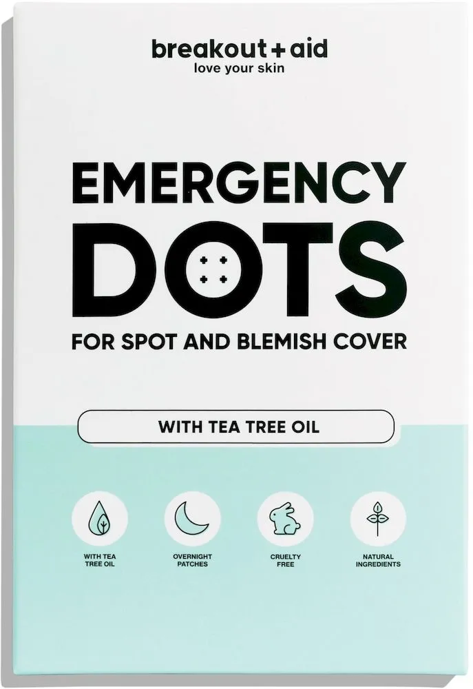 Breakout Aid Emergency Dots with Tea Tree Oil (72pcs)