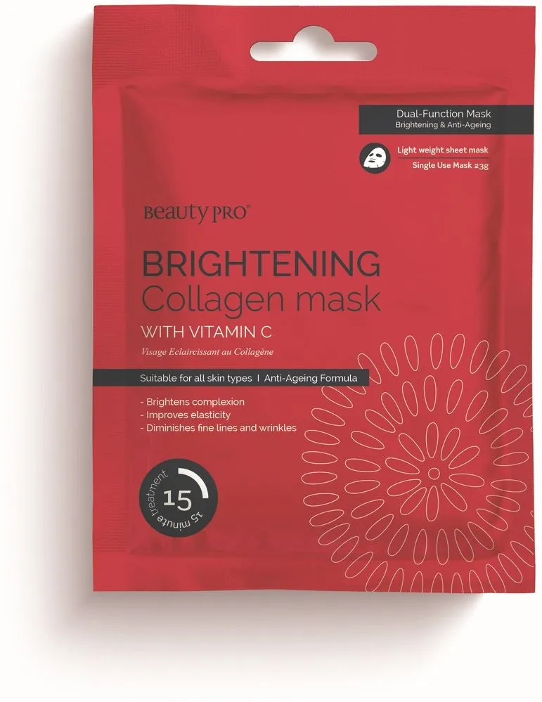 BeautyPro Collagen Mask Brightening Vitamin C