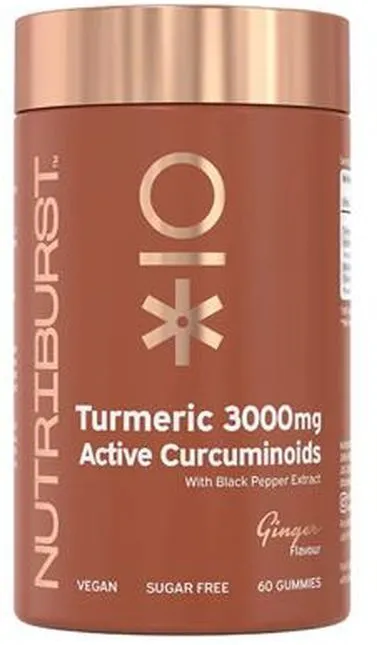 Nutriburst Food Supplement Turmeric 3000mg (60pcs)
