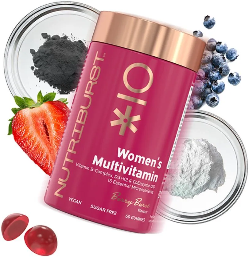 Nutriburst Food Supplement Women's Multivitamin (60pcs)