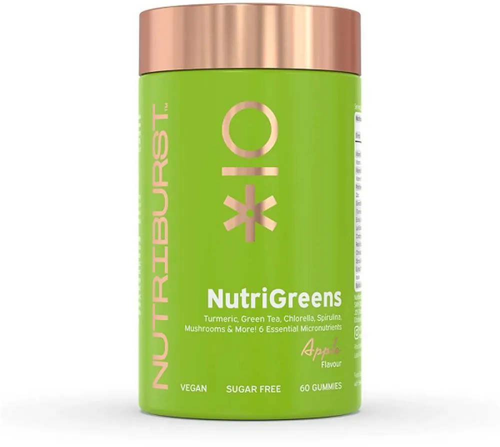 Nutriburst Food Supplement NutriGreens (60pcs)