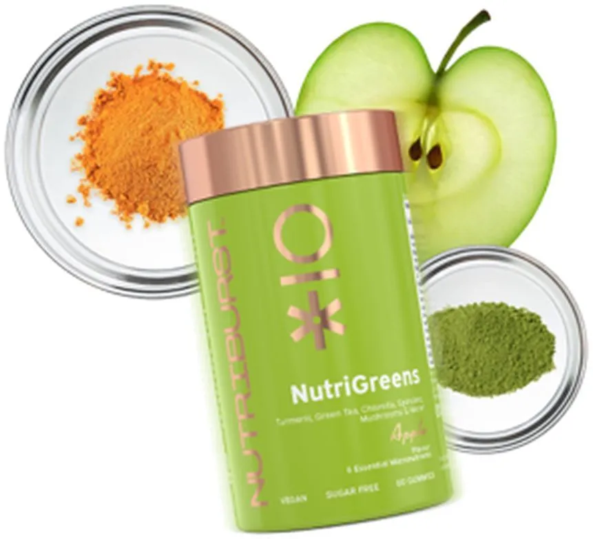 Nutriburst Food Supplement NutriGreens (60pcs)