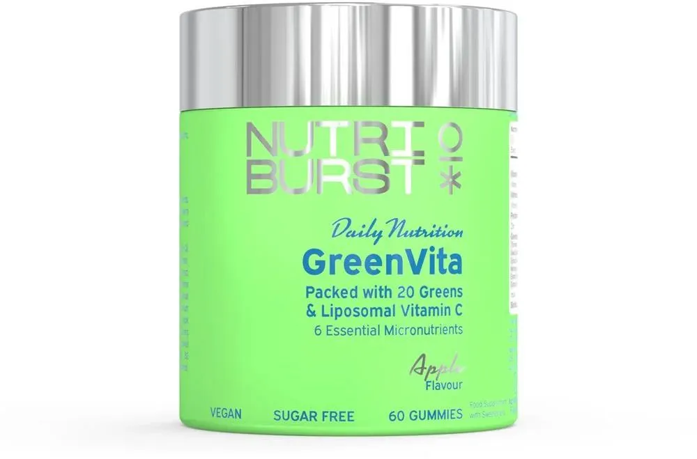 Nutriburst Food Supplement GreenVita (60pcs)