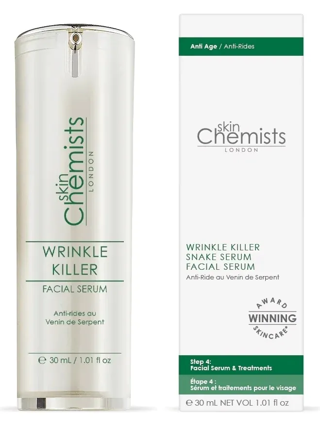 skinChemists Wrinkle Killer 4% Syn-Ake Facial Serum (30mL)