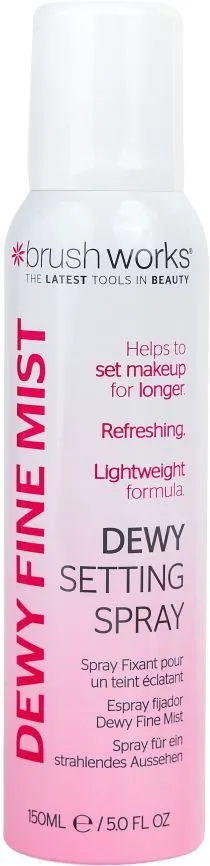Brushworks Dewy Fine Mist Setting Spray (150mL)