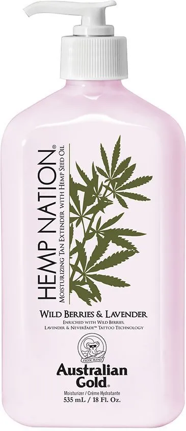 Australian Gold Hemp Nation Wild Berries & Lavender Tan Extender (535mL)