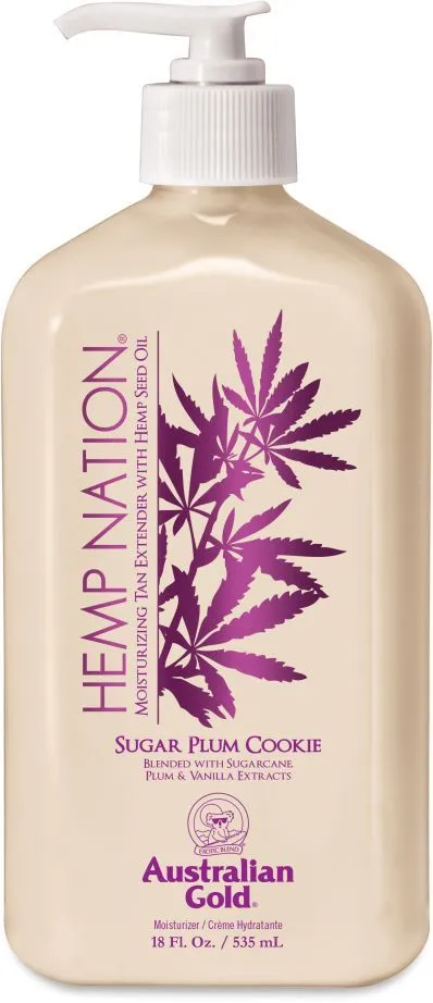 Australian Gold Hemp Nation Sugar Plum Cookie Tan Extender (535mL)