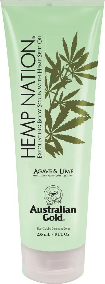 Australian Gold Hemp Nation Agave & Lime Body Scrub (237mL)