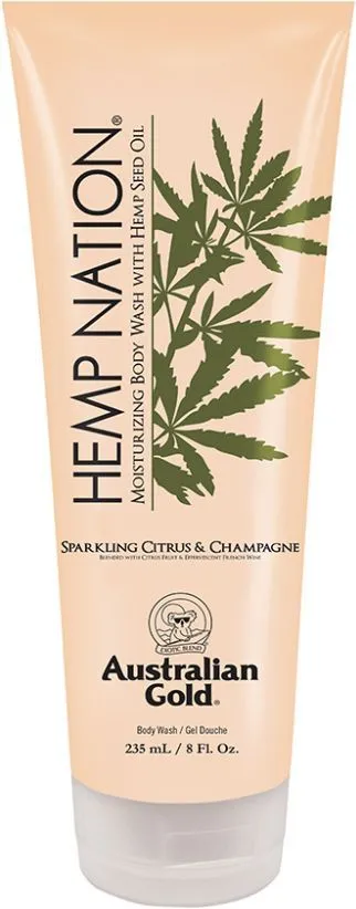 Australian Gold Hemp Nation Sparkling Citrus & Champagne Body Wash (237mL)