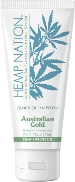 Australian Gold Hemp Nation Aloe & Ocean Water Tan Extender (83mL)