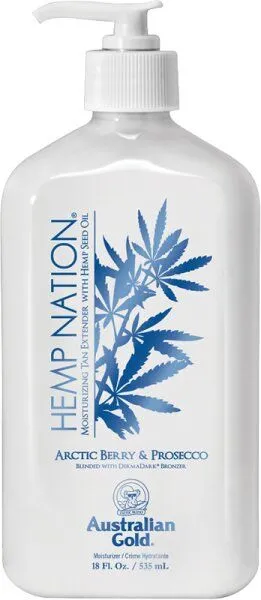 Australian Gold Hemp Nation Arctic Berry & Prosecco Tan Extender Limited Edition (535mL)
