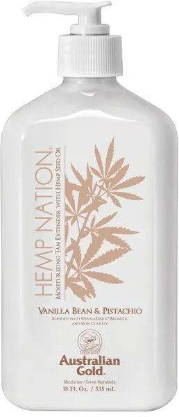 Australian Gold Hemp Nation Vanilla Bean & Pistachio Tan Extender (535mL)