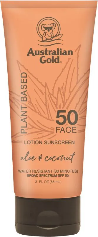 Australian Gold Plant Based SPF 50 Face Lotion (88mL)