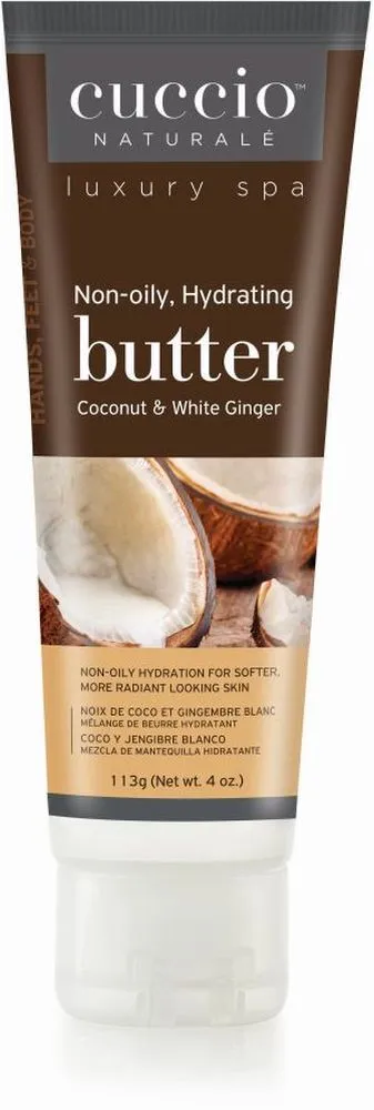 Cuccio Coconut & White Ginger Butter (113g)