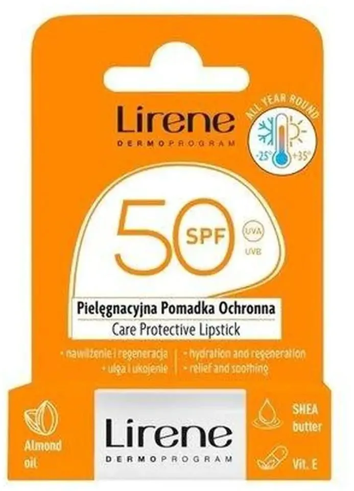 Lirene Care Protective Lipstick SPF50 (4.6g)