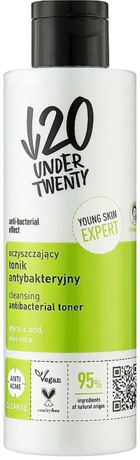 Lirene Under Twenty Cleansing Antibacterial Toner (200mL)