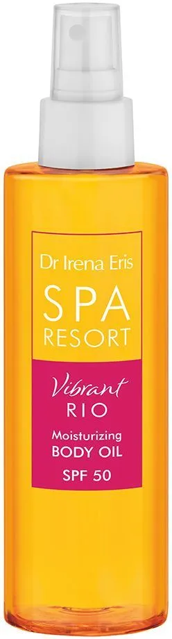 Dr Irena Eris Spa Resort Vibrant Rio Moisturizing Body Oil SPF50 (200mL)