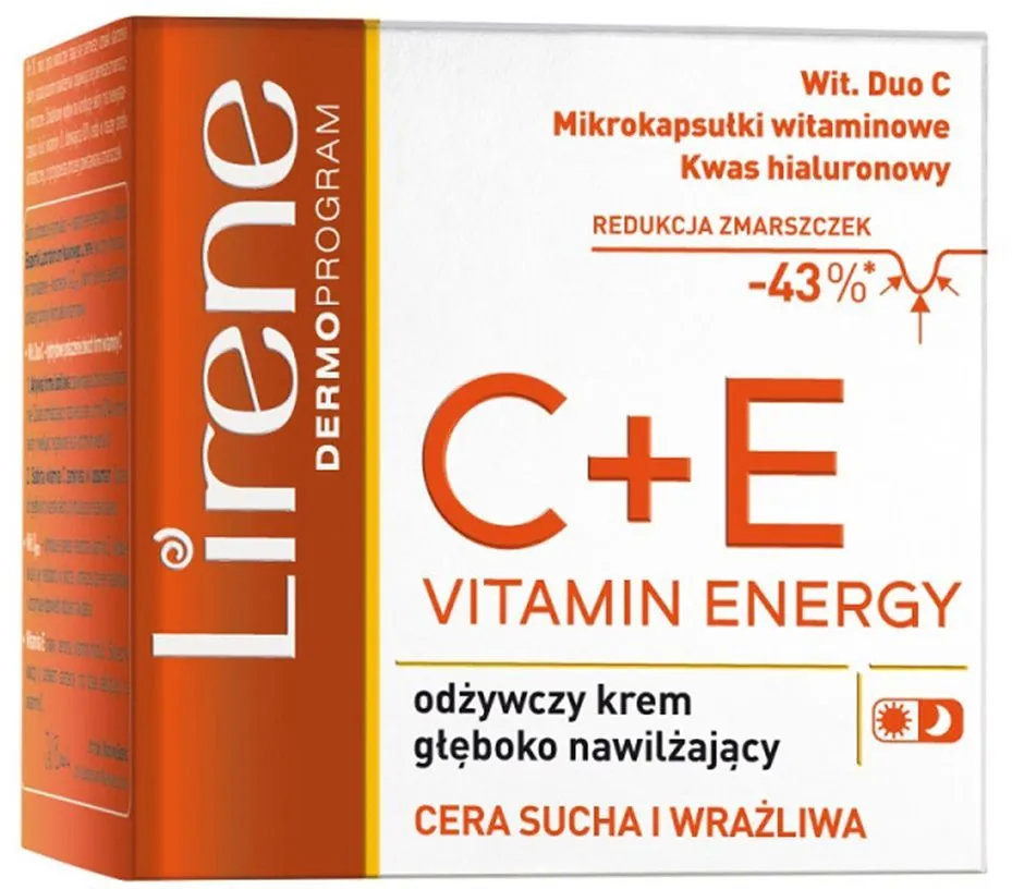 Lirene C+E Vitamin Deep Moisturizing Cream (50mL)