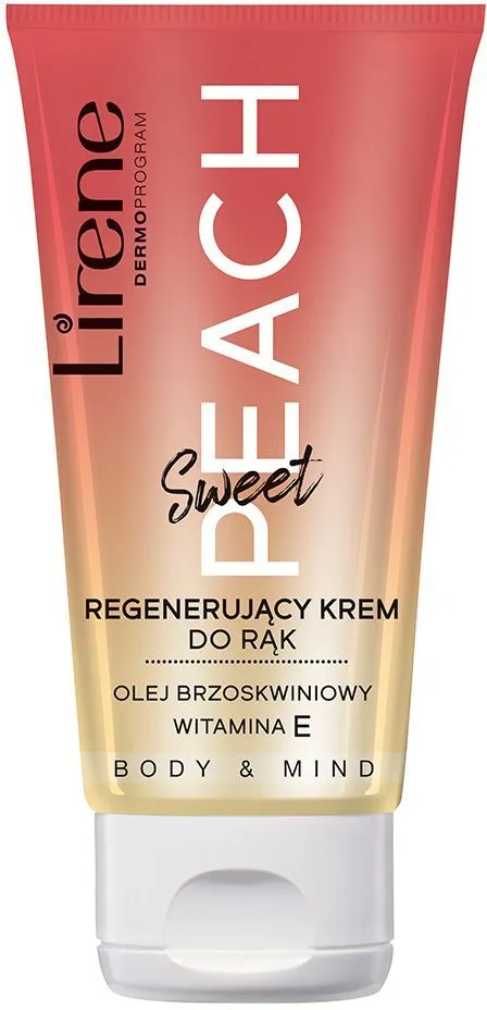Lirene Sweet Peach Regenerating Hand Cream (50mL)