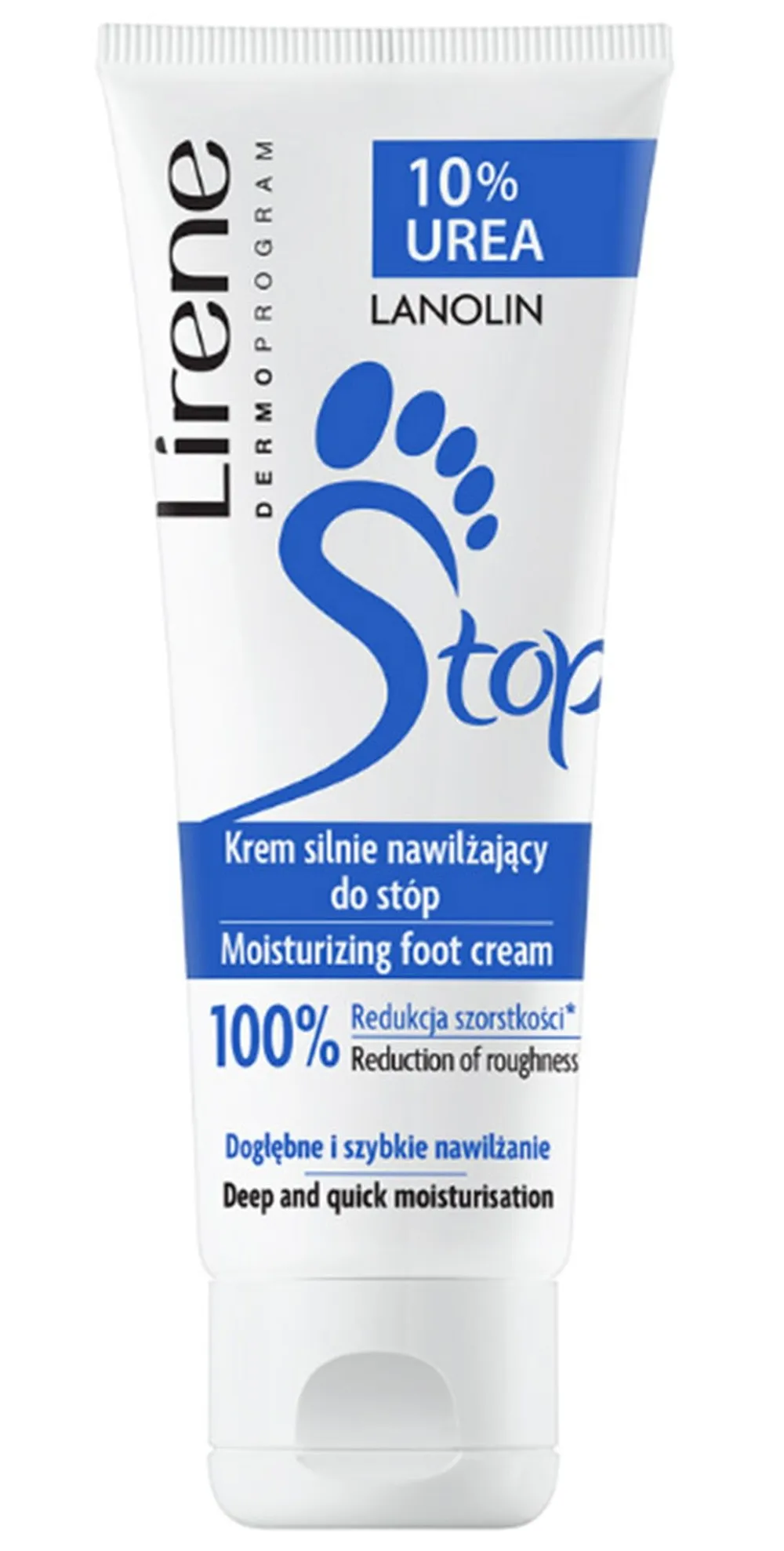 Lirene Foot Cream Moisturizing 10% Urea (75mL)