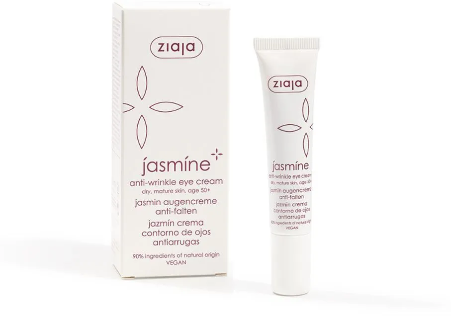 Ziaja Jasmine Anti-Wrinkle Eye Cream 50+ (15mL)
