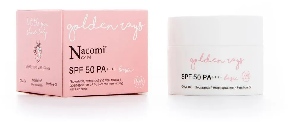 Nacomi Next Level Moisturizing SPF 50 Day Cream (50mL)