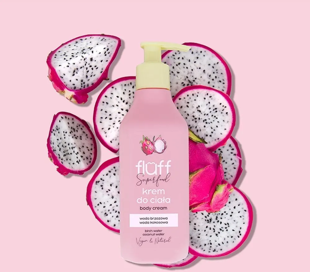 Fluff Body Cream Dragon Fruit (200mL)