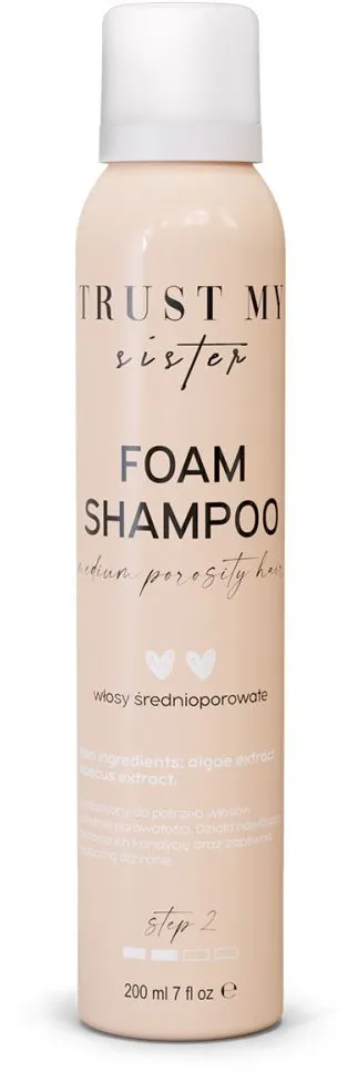 Trust My Sister Foam Shampoo Medium Porosity Hair (200mL)