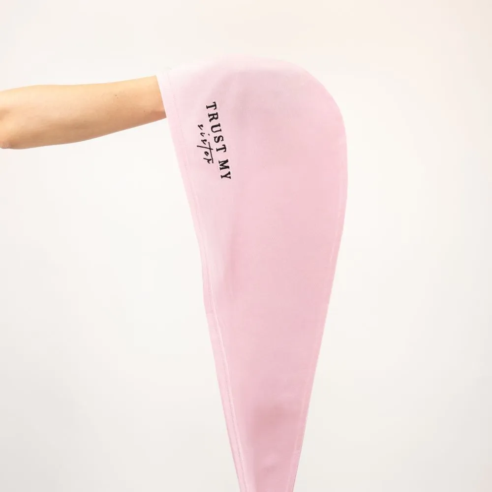 Trust My Sister Cotton Hair Towel