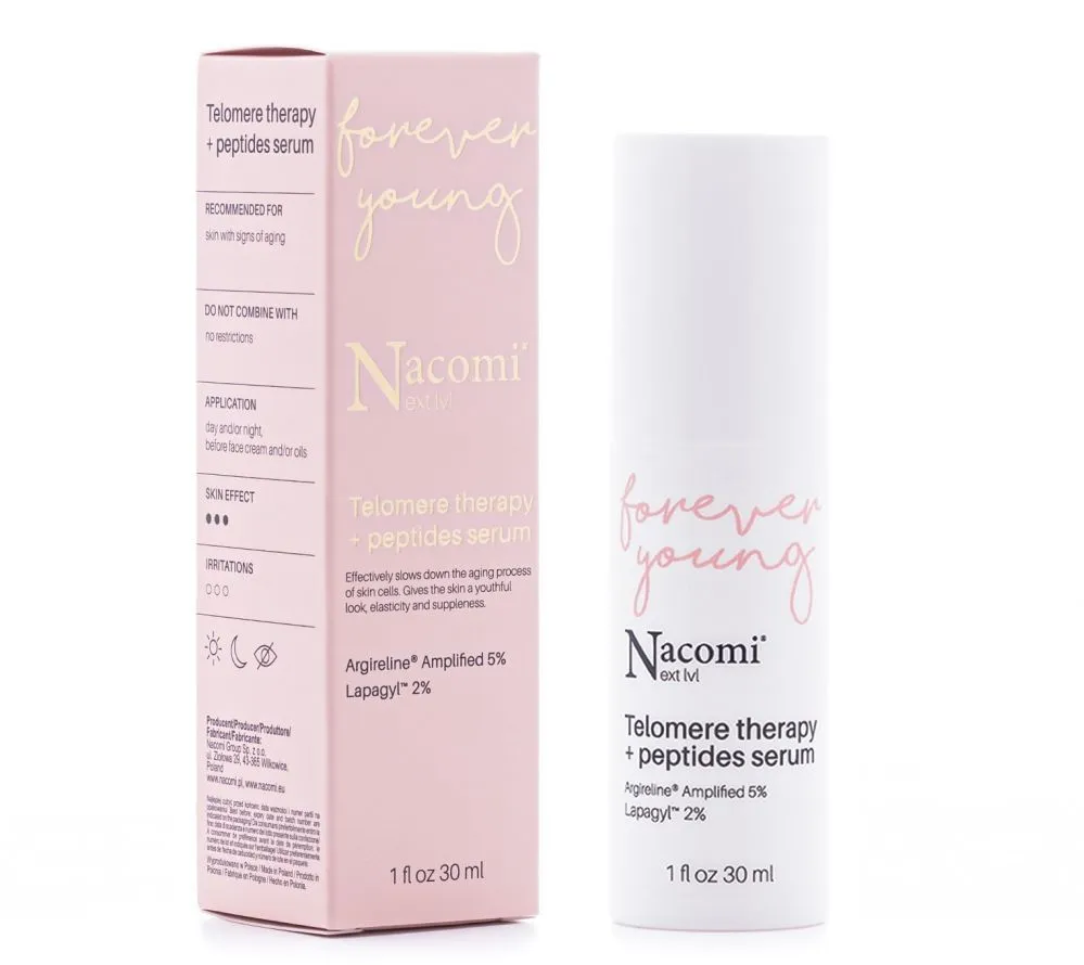 Nacomi Next Level Telomere Therapy & Peptides Serum (30mL)