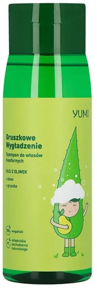 Yumi Emolient Smoothing Shampoo For Unruly Hair Aloe & Pear (300mL)