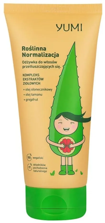 Yumi Plant Normalization Conditioner For Greasy Hair Aloe & Grapefruit (200mL)