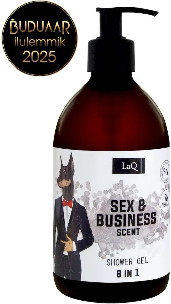 LaQ Sex & Business Shower Gel 8in1 (500mL)
