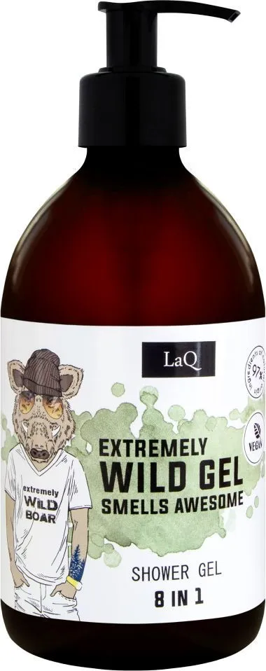 LaQ Wild Boar Shower Gel 8in1 (500mL)