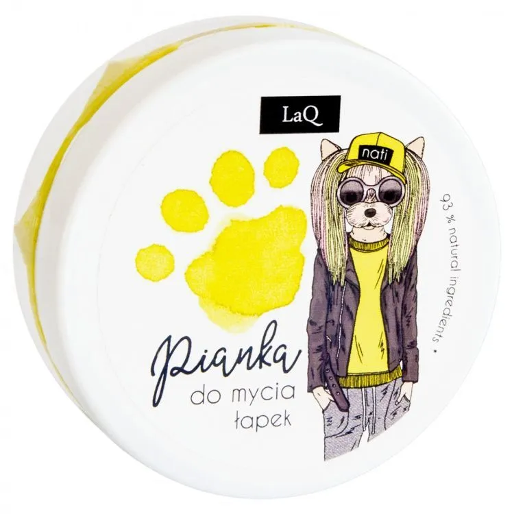 LaQ Natural Shower Gel Mousse For Children Yellow (20g)