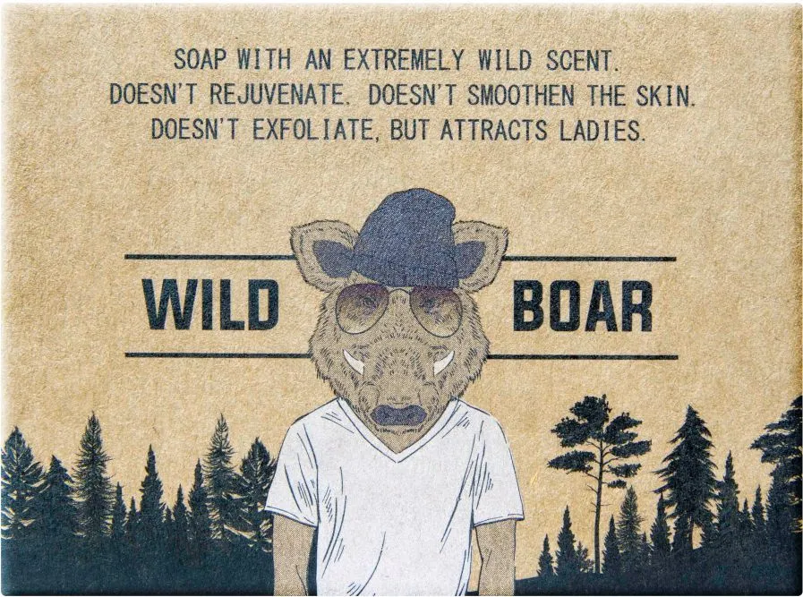 LaQ Wild Boar Solid Soap (85g)