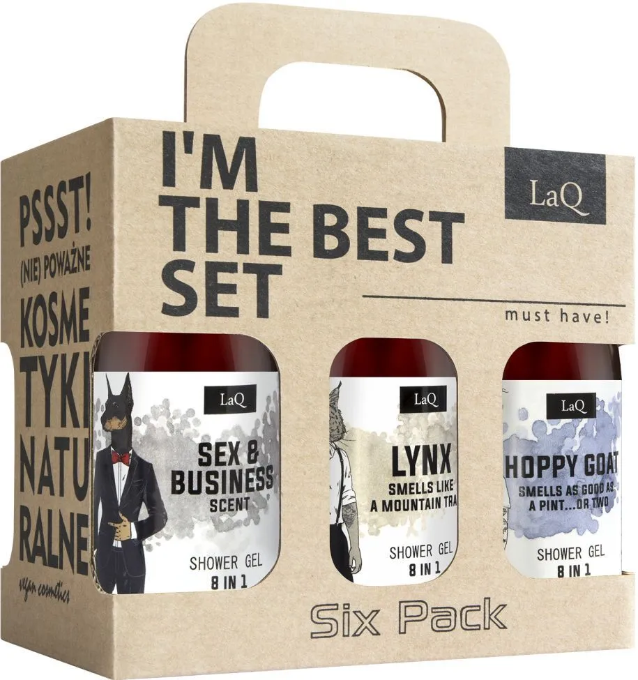 LaQ I'm The Best Gift Set Six Pack (6x100mL)