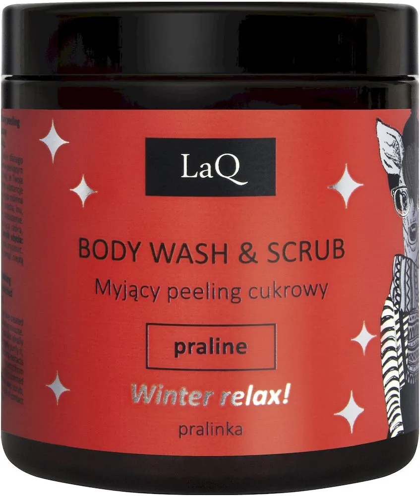 LaQ Praline Body Wash & Scrub (220g)