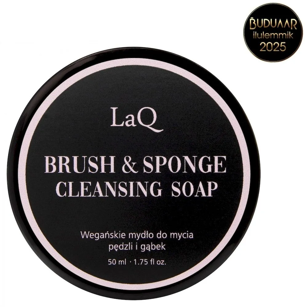 LaQ Soap For Cleaning Brushes & Makeup Sponges (50mL)