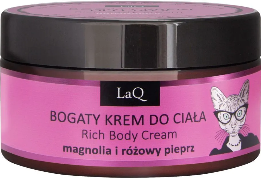 LaQ Magnolia & Pink Pepper Rich Body Cream (200mL)