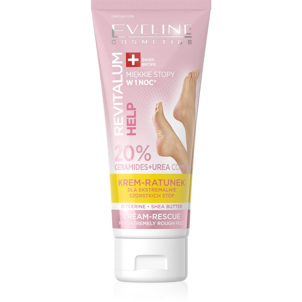Eveline Cosmetics Revitalum Intensely Repairing Cream-Rescue 20% Urea + Ceramides (75mL)