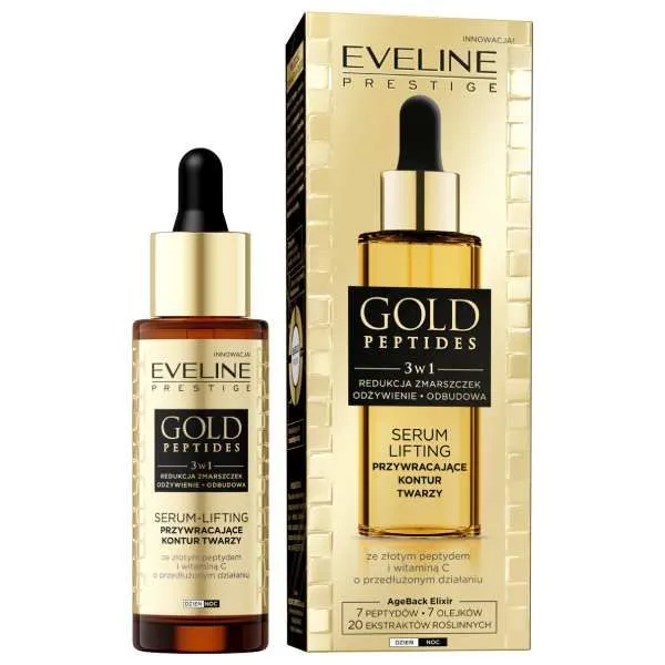 Eveline Cosmetics Gold Peptides Serum Lifting (30mL)